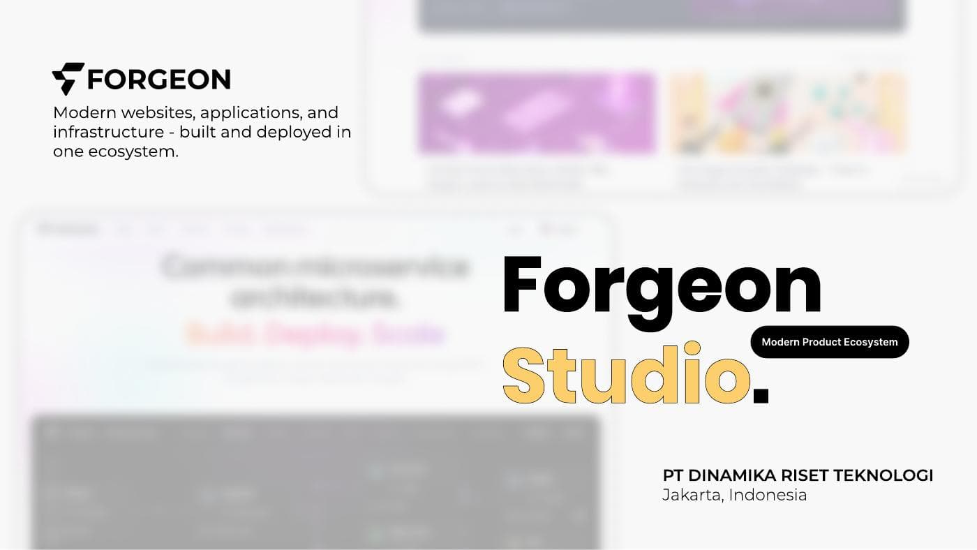 Deck Forgeon Studio Indonesia preview