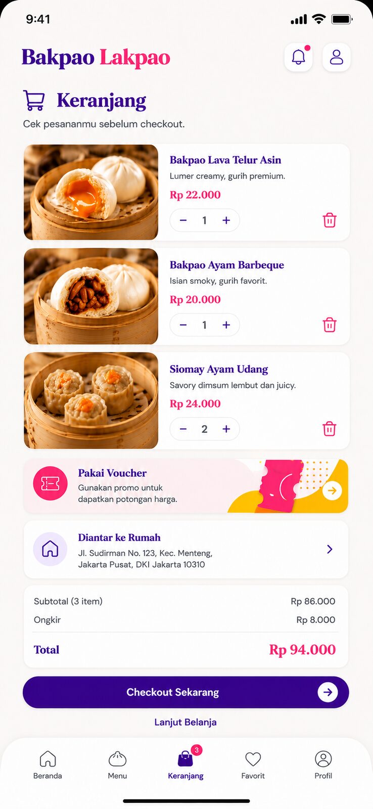 Bakpao Lakpao mobile / account and contact