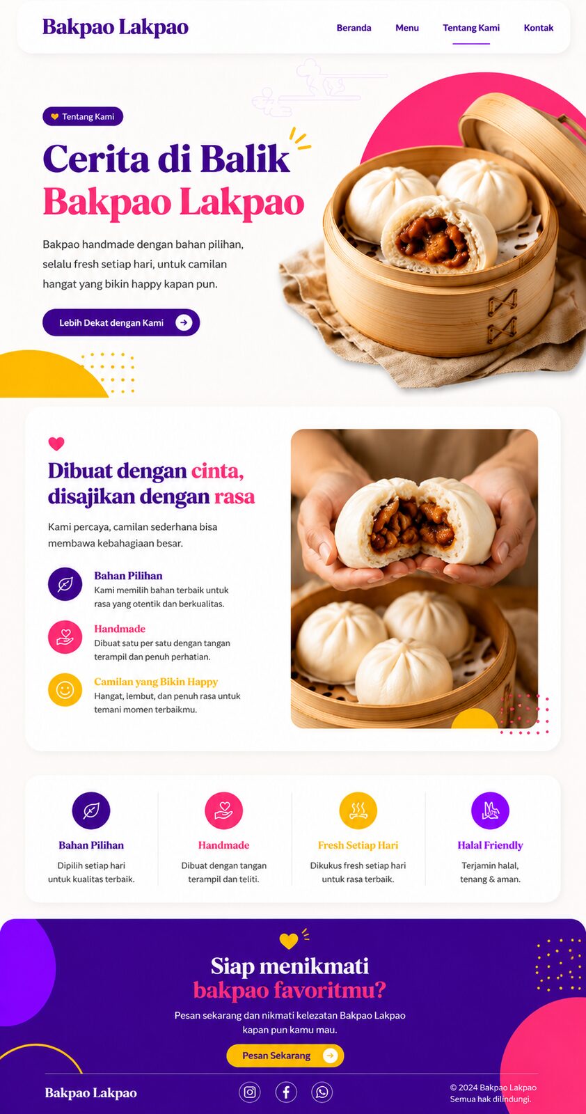 Bakpao Lakpao cart / checkout moment