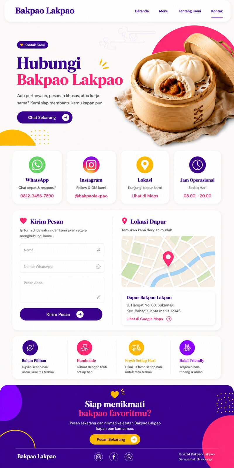 Bakpao Lakpao brand / story detail